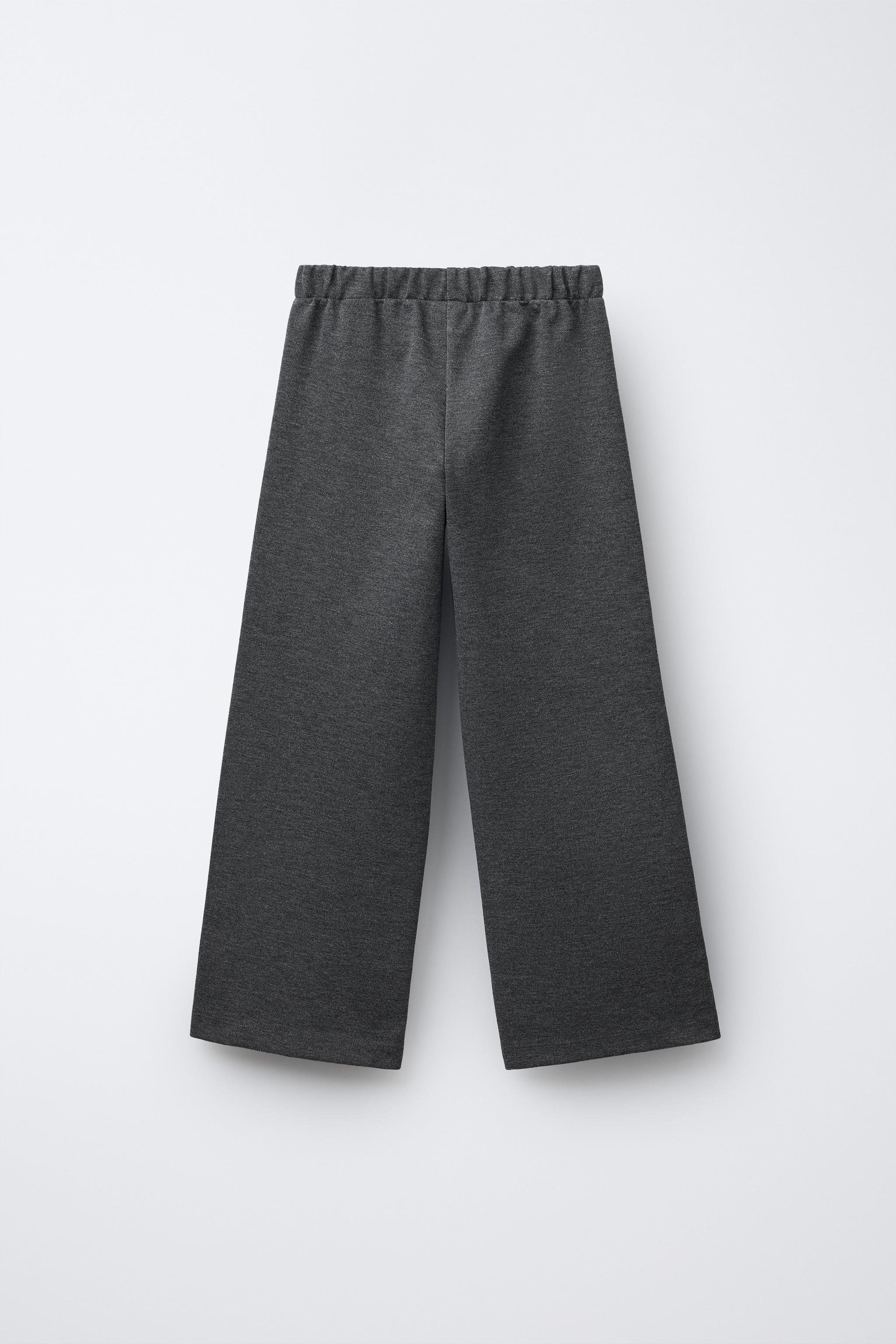 PANTALON WIDE LEG EN POINT ROMA